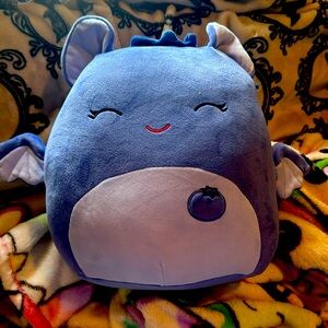 Bessie the blueberry bat 12 inch squishmallow NWT